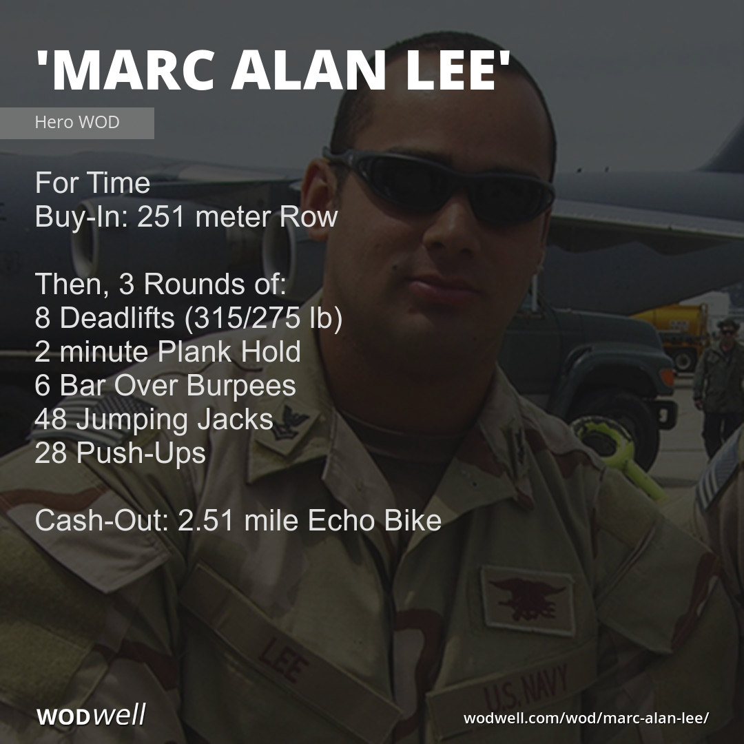 Marc Alan Lee” WOD
