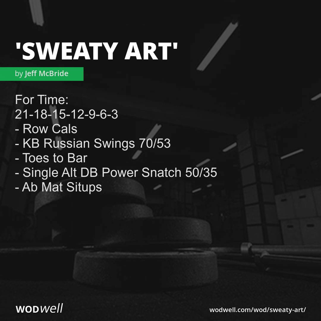 Sweaty Art Workout Coach Creation Wod Wodwell 3328