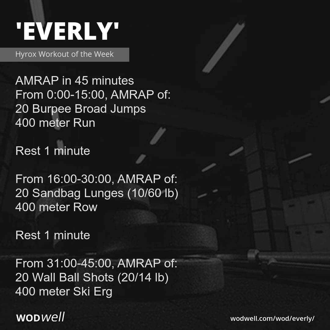 Everly Workout Hyrox Workout Of The Week WODwell everly-workout-hyrox-workout-of-the-week-wodwell
