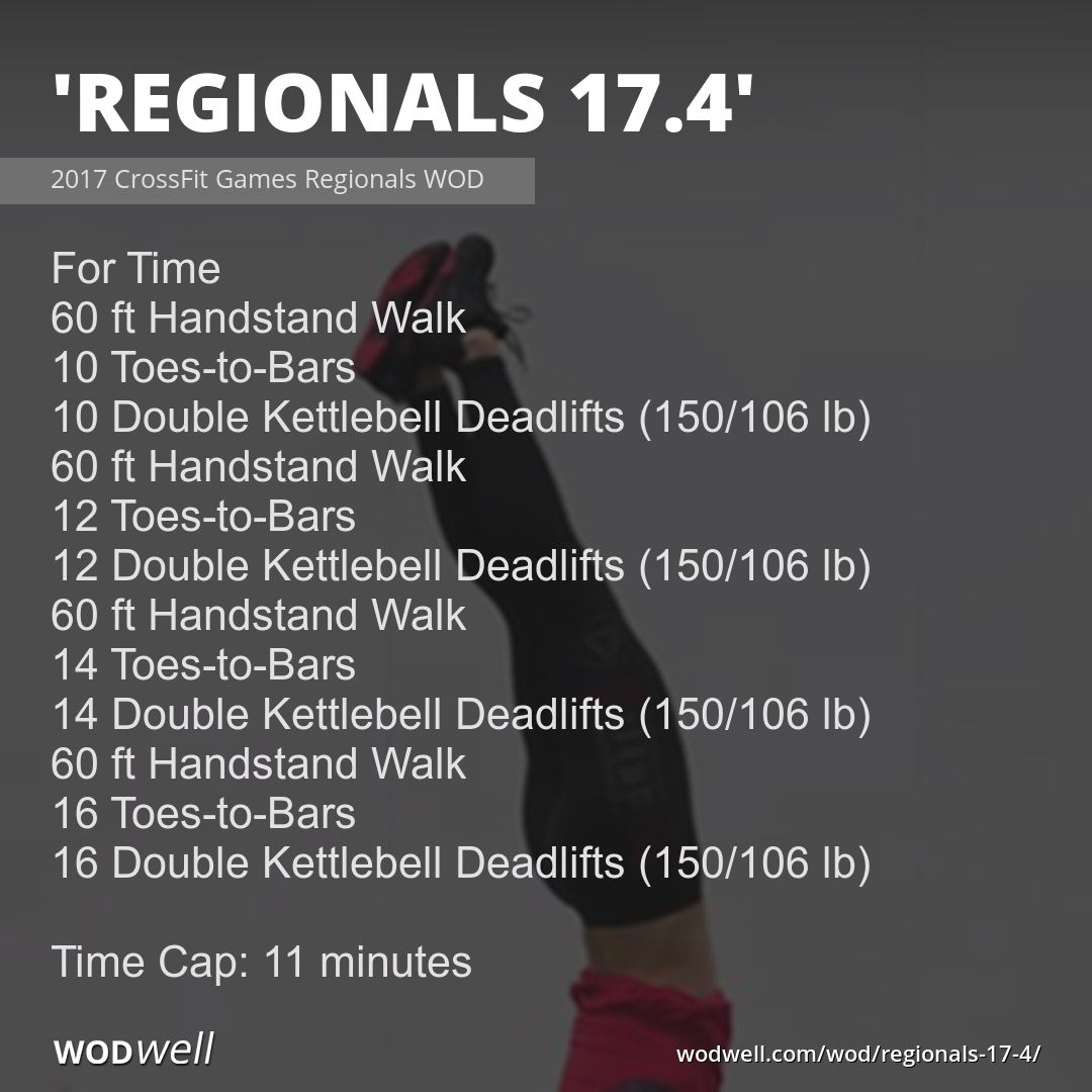 Regionals 17 4 Wod