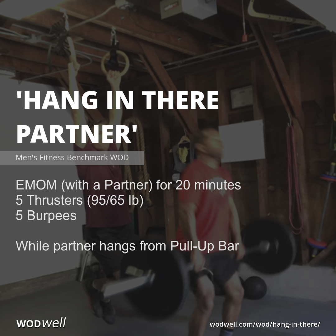 Hang In There Partner Workout Men s Fitness Benchmark WOD WODwell