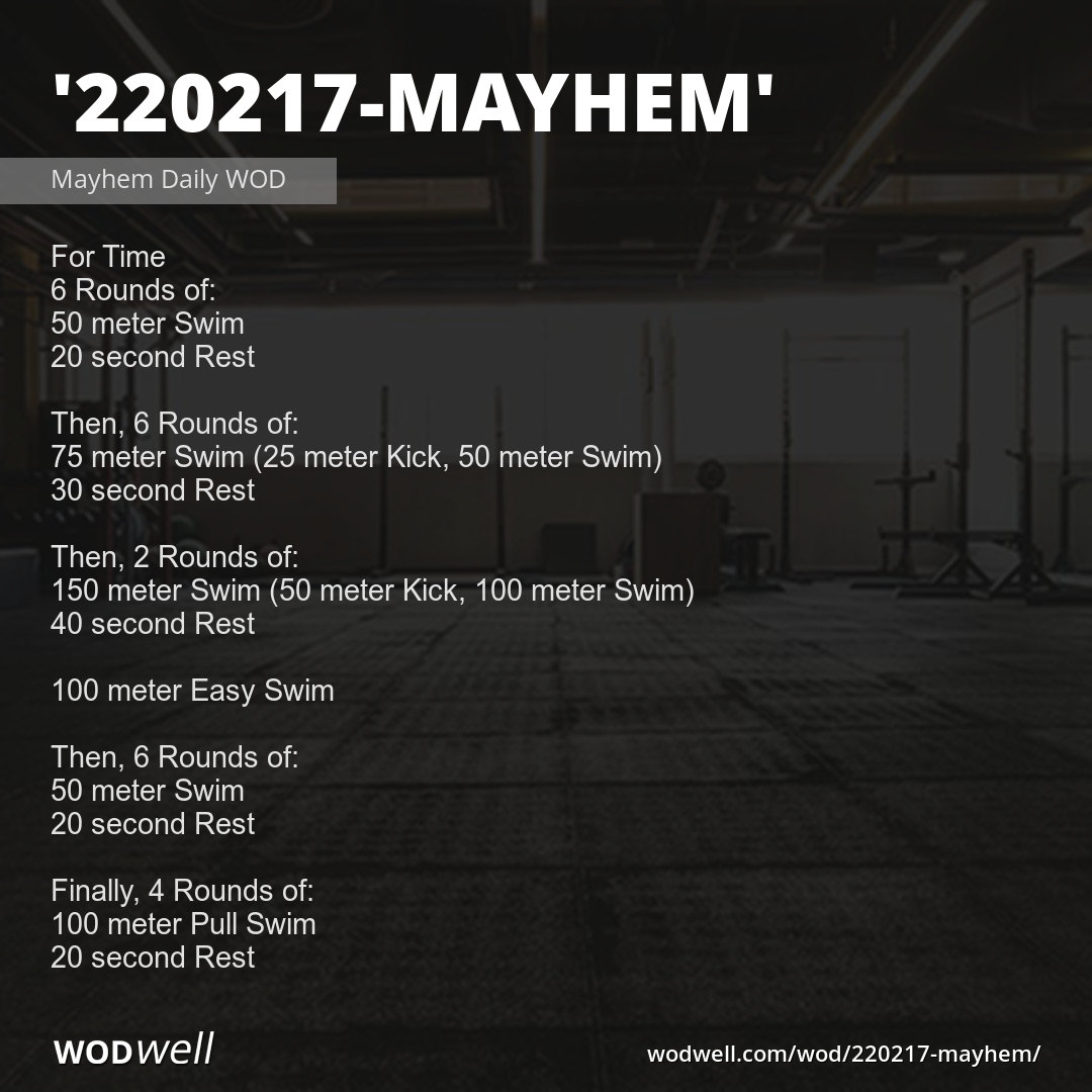 220217 Mayhem WOD