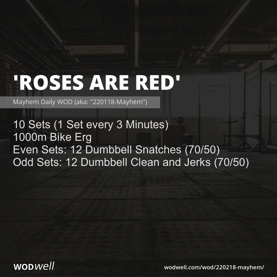 Workout With Roses