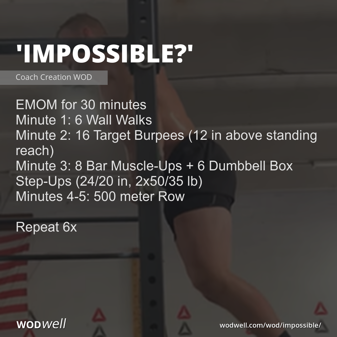 Impossible Workout Routine