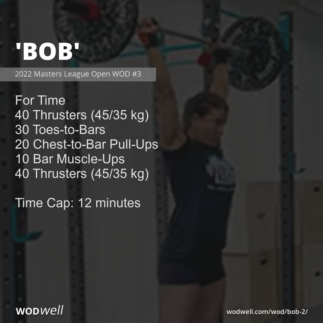 Bob Foster Workout Routine
