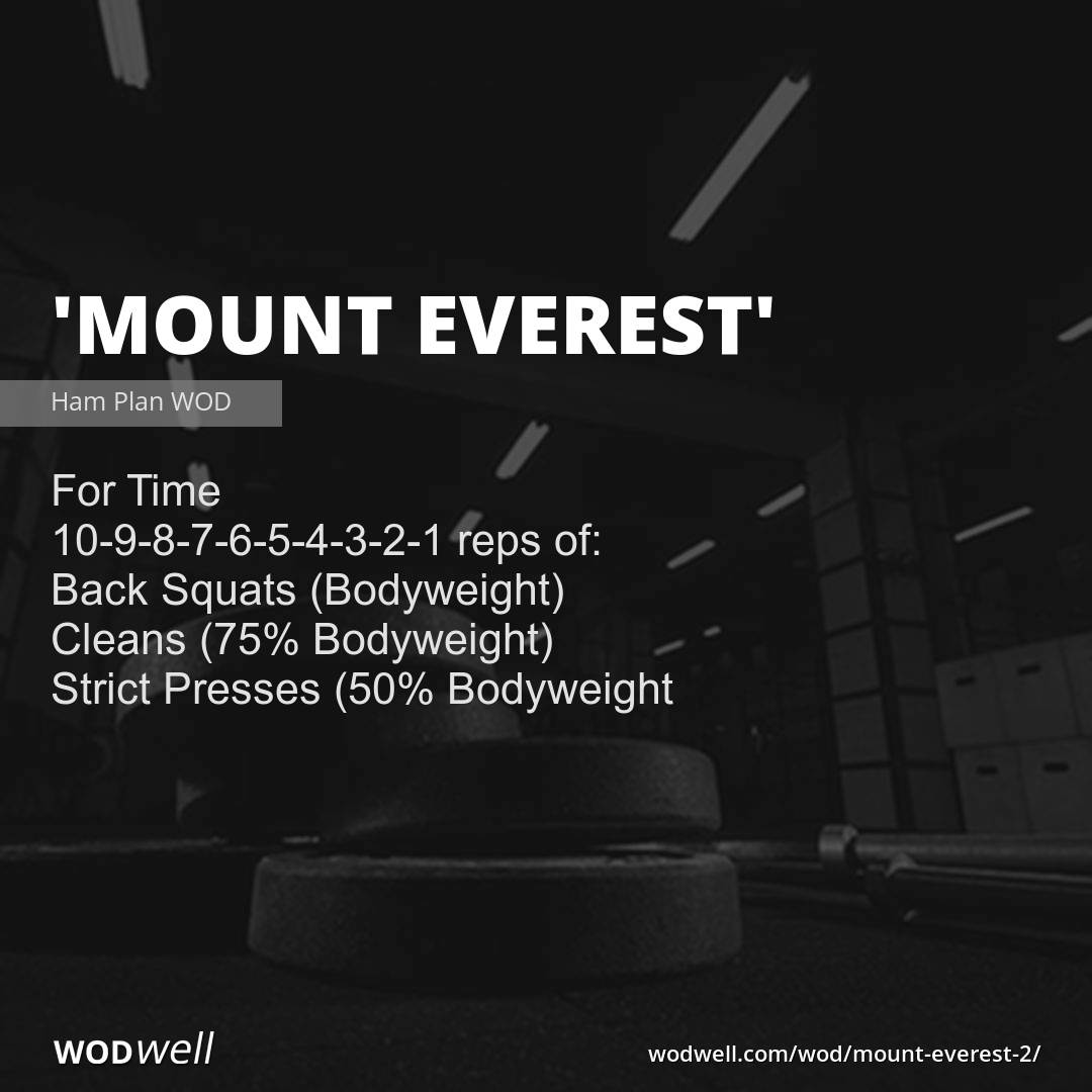 Mount Everest WOD