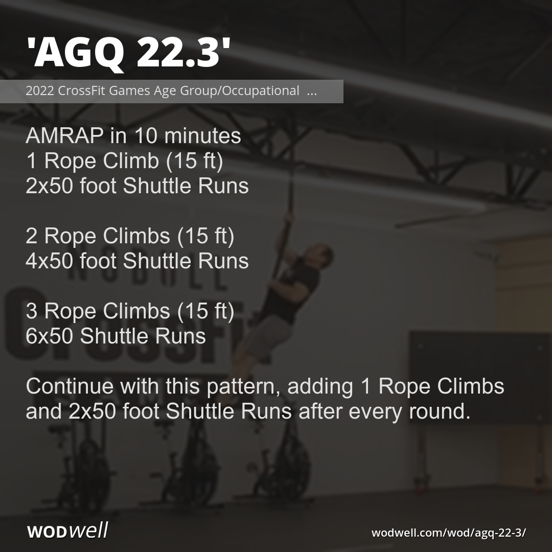 AGQ 22.3 WOD