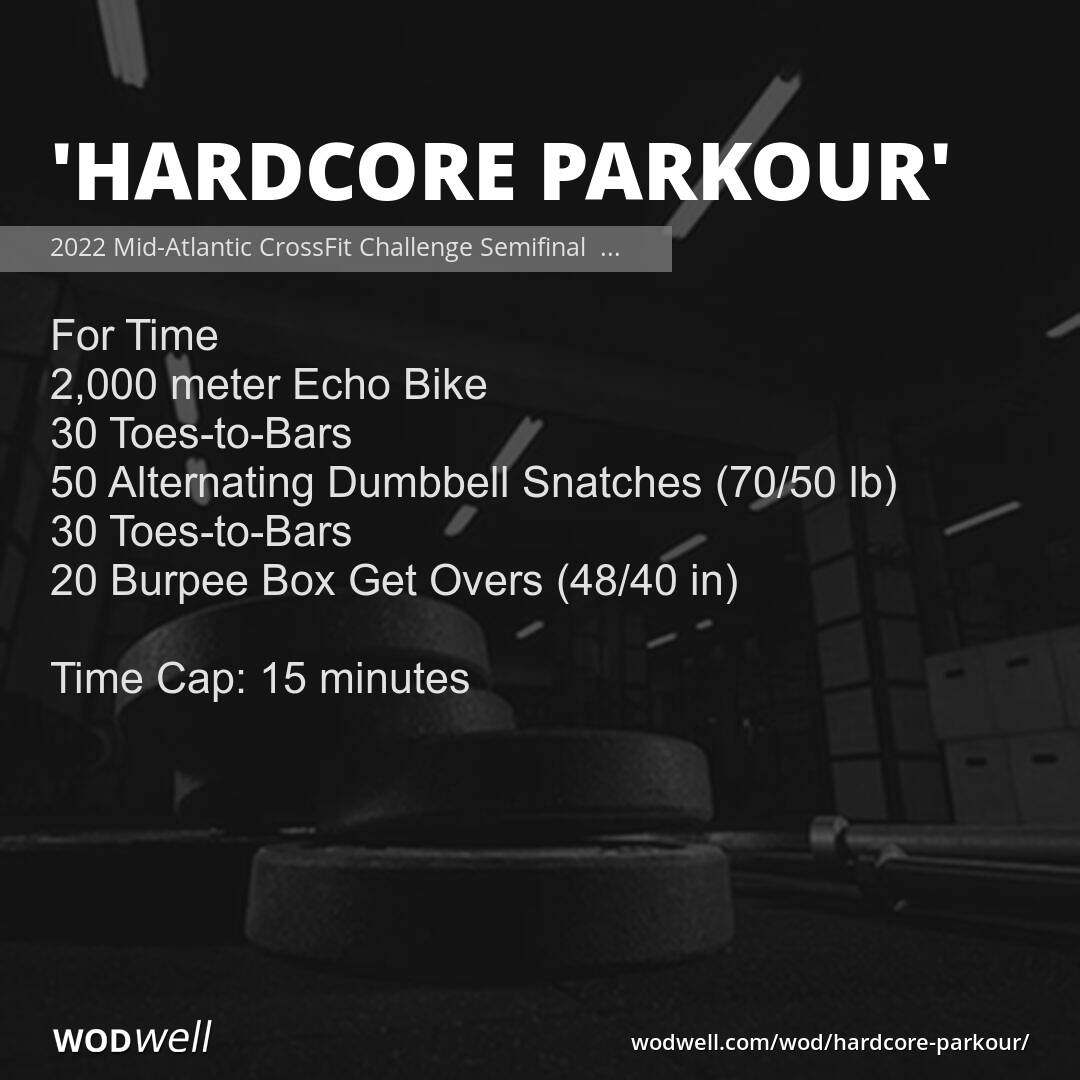 Crossfit hardcore outlet wod