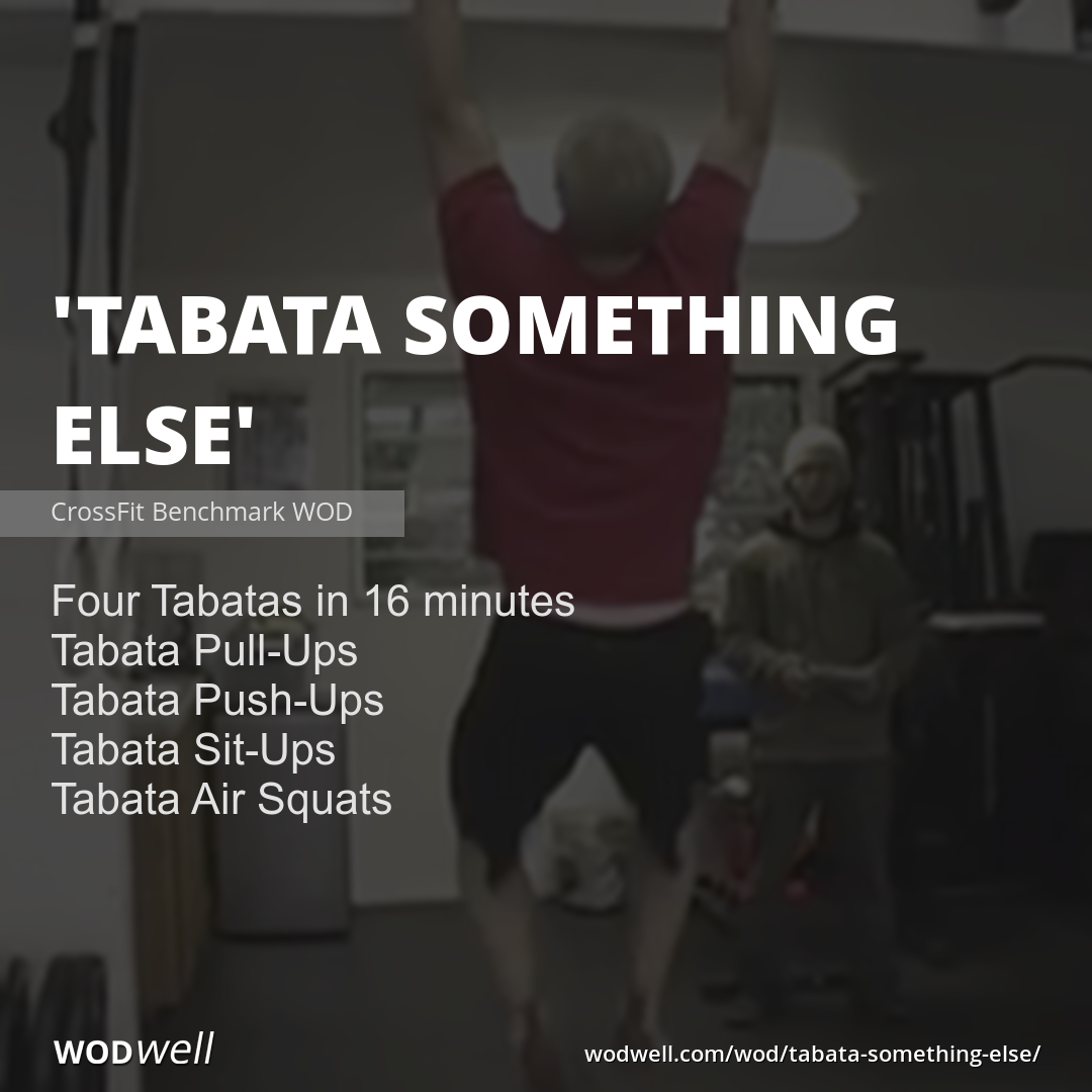 Tabata Something Else WOD