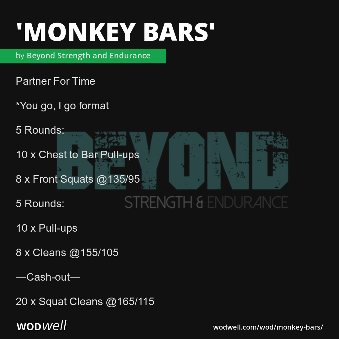 My Monkey Bar Workout Tips 