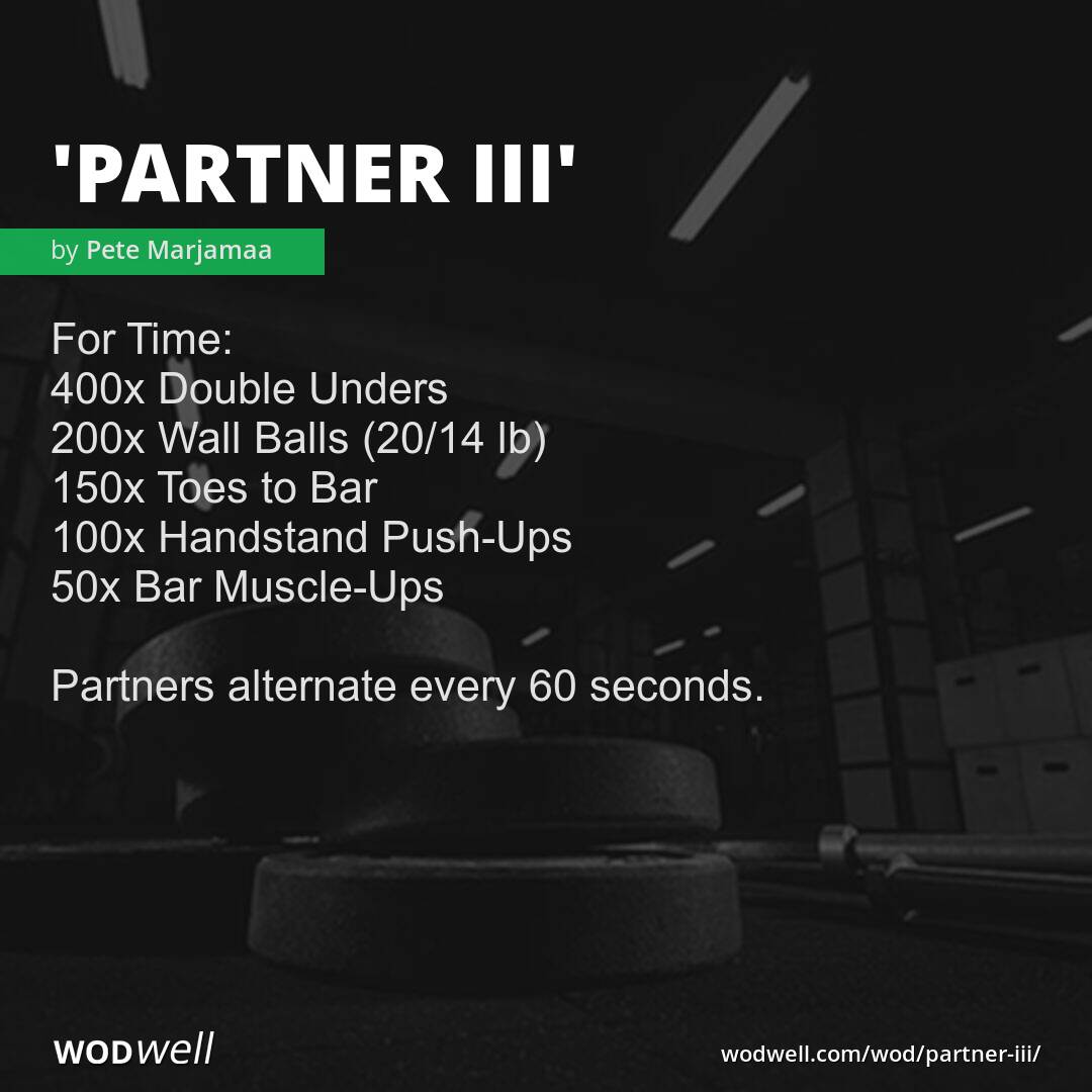 Partner III Workout Coach Creation WOD WODwell partner-iii-workout-coach-creation-wod-wodwell