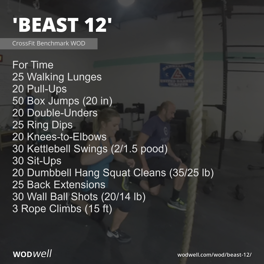 Beast 12 Wod