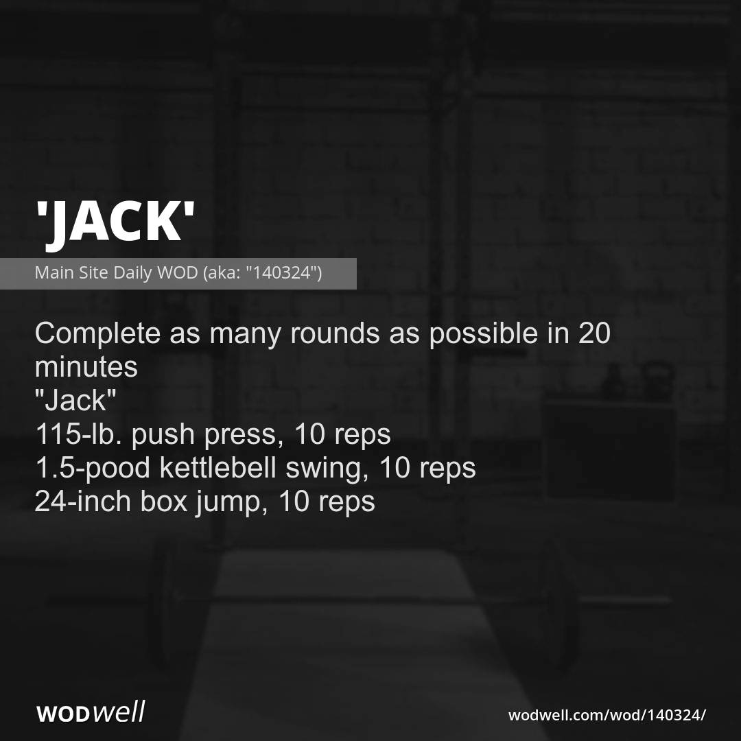 db push press wod
