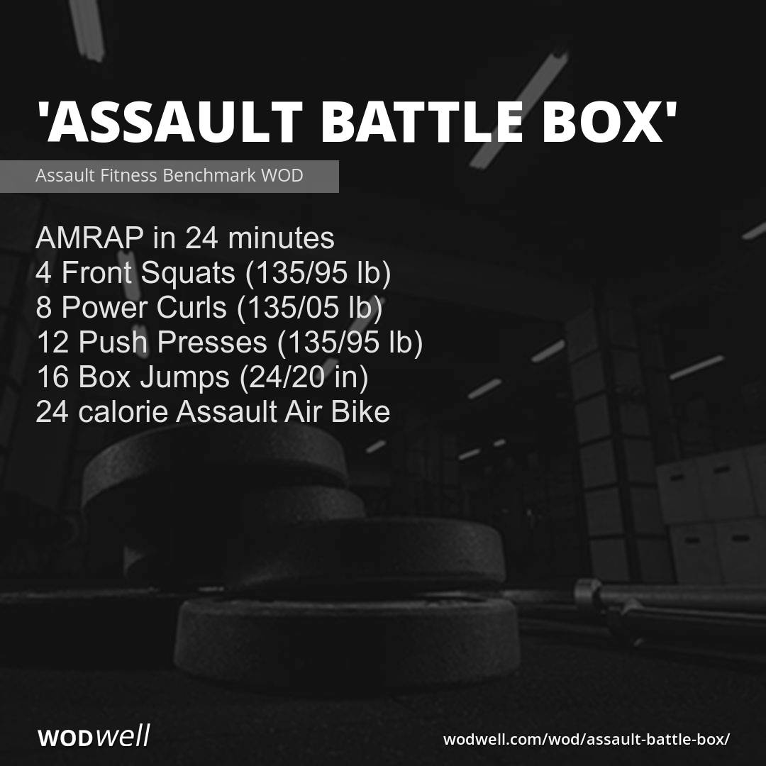 assault-battle-box-workout-assault-fitness-benchmark-wod-wodwell