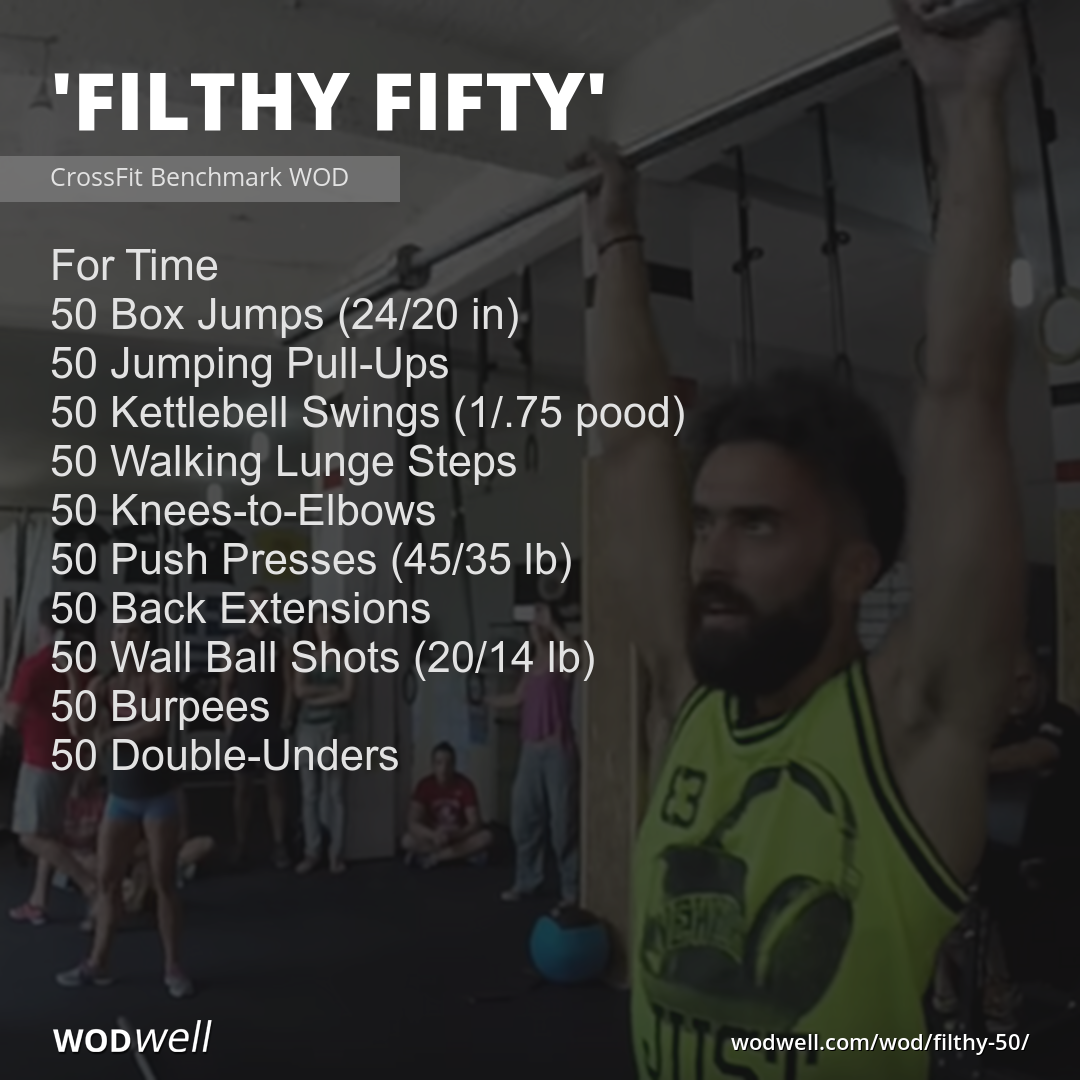Filthy Fifty WOD