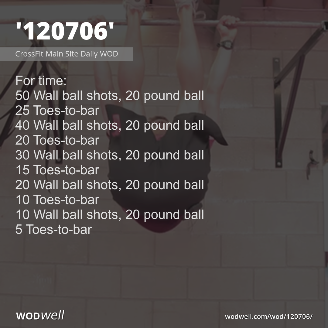 Parche - Wall Ball Street - CrossFit WBSt