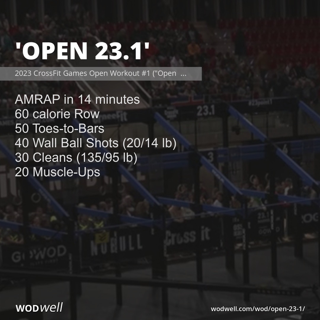 "Open 23.1" Workout, 2023 CrossFit Games Open Workout 1 ("Open 14.4