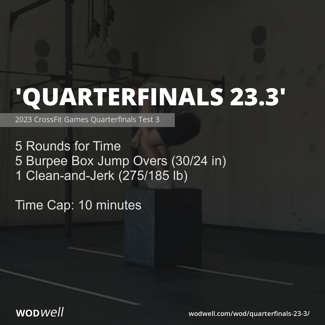Crossfit Quarterfinals 2025 Leaderboard Petra Clemmie