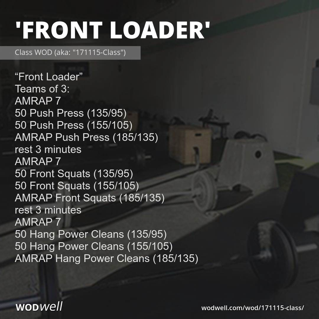db push press wod